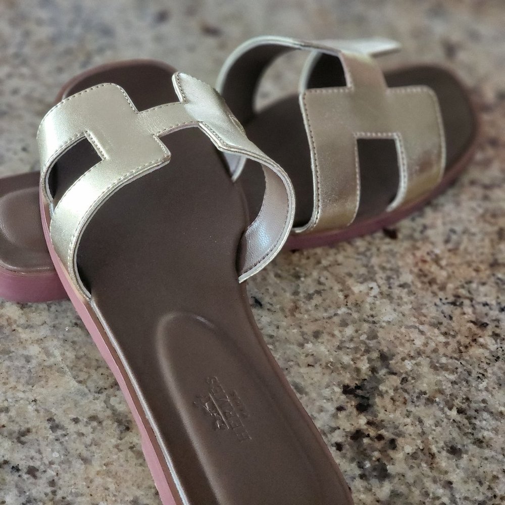 Hermes Oran Sandals